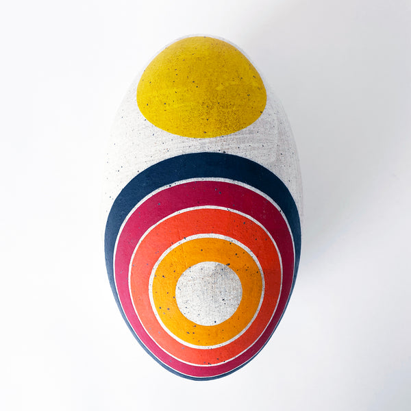 Rock Shiva: Rings Rainbow & Yellow Sun