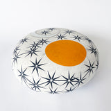 Rock Domed: Sun Moon Stars Marigold
