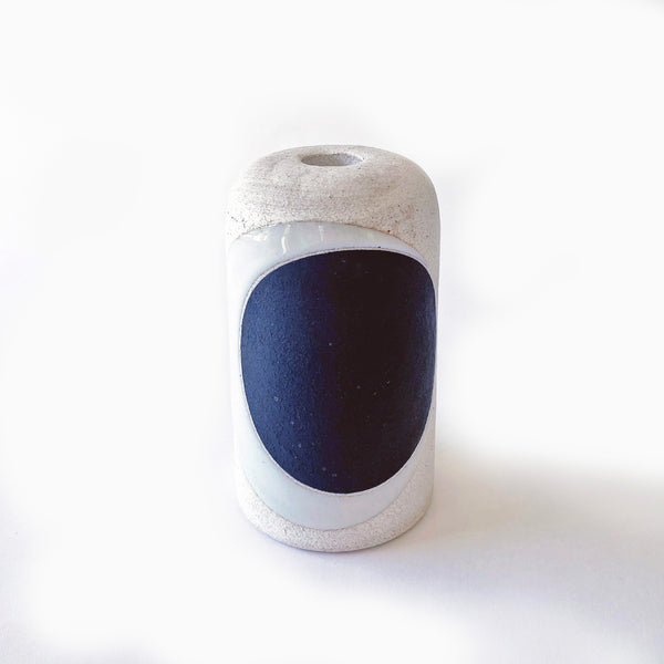 Candle Taper: Crescent Indigo