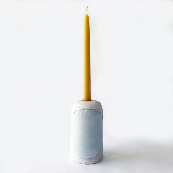 Candle Taper: Full Moon White