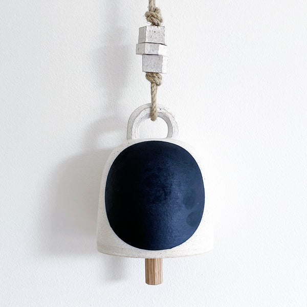 Thrown Bell Round: Full Moon Indigo
