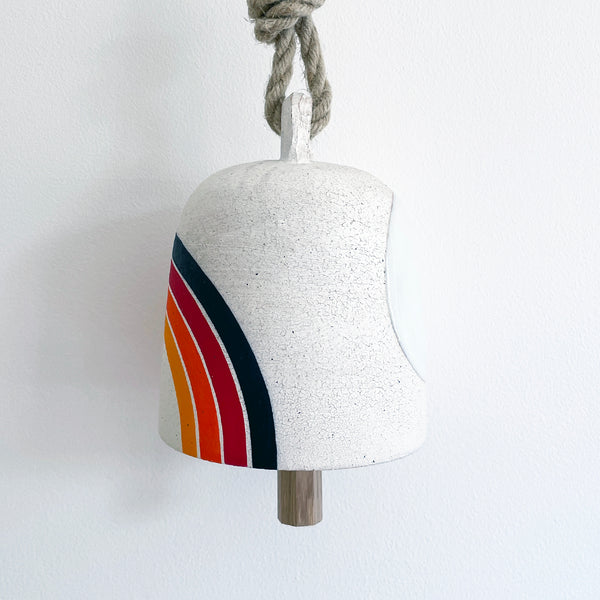 Thrown Bell Round: Rings Rainbow (Arc) Full Moon
