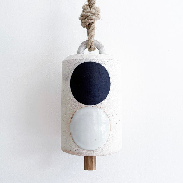 Thrown Bell Tall: Domino Indigo