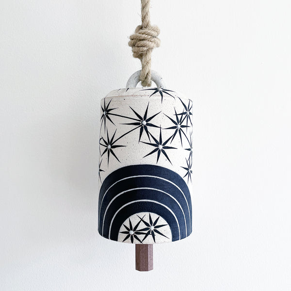 Thrown Bell Tall: Rings Indigo (Arc) Constellations