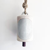 Thrown Bell Tall: Rings Indigo (Arc) Full Moon