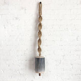 Thrown Bell Tall Twist: Stripes Indigo