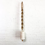 Thrown Bell Tall Twist: White