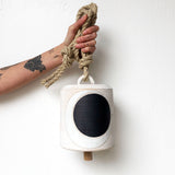 Thrown Bell Wide: Crescent Indigo