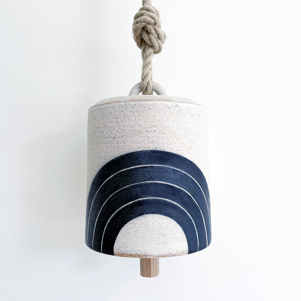 Thrown Bell Wide: Rings Indigo (Arc) Full Moon