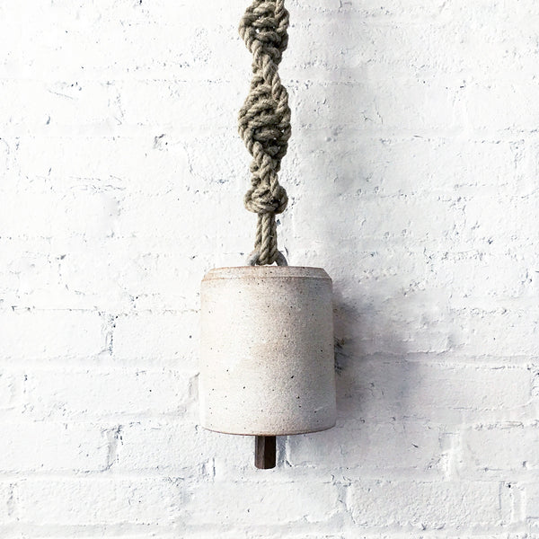 Thrown Bell Wide Twist: White