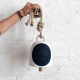 Thrown Bell Round: Full Moon Indigo