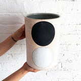 Vessel Tall: Domino Black