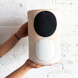 Vessel Tall: Domino Black