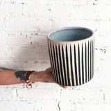 Vessel Wide: Stripes Black