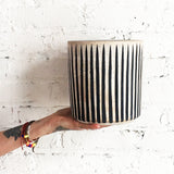 Vessel Wide: Stripes Black