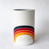 Vessel Tall: Rings Rainbow (Arc) Full Moon