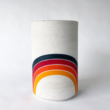 Vessel Tall: Rings Rainbow (Arc) Full Moon
