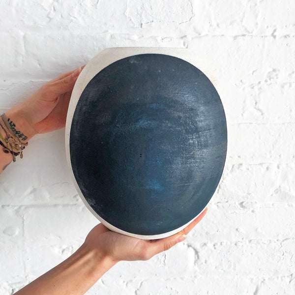 Vessel Round: Full Moon Indigo