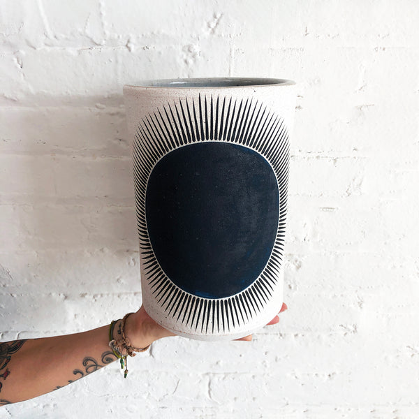 Vessel Tall: New Sun Indigo