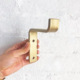 Hardware: Brass Wall Mount Bracket